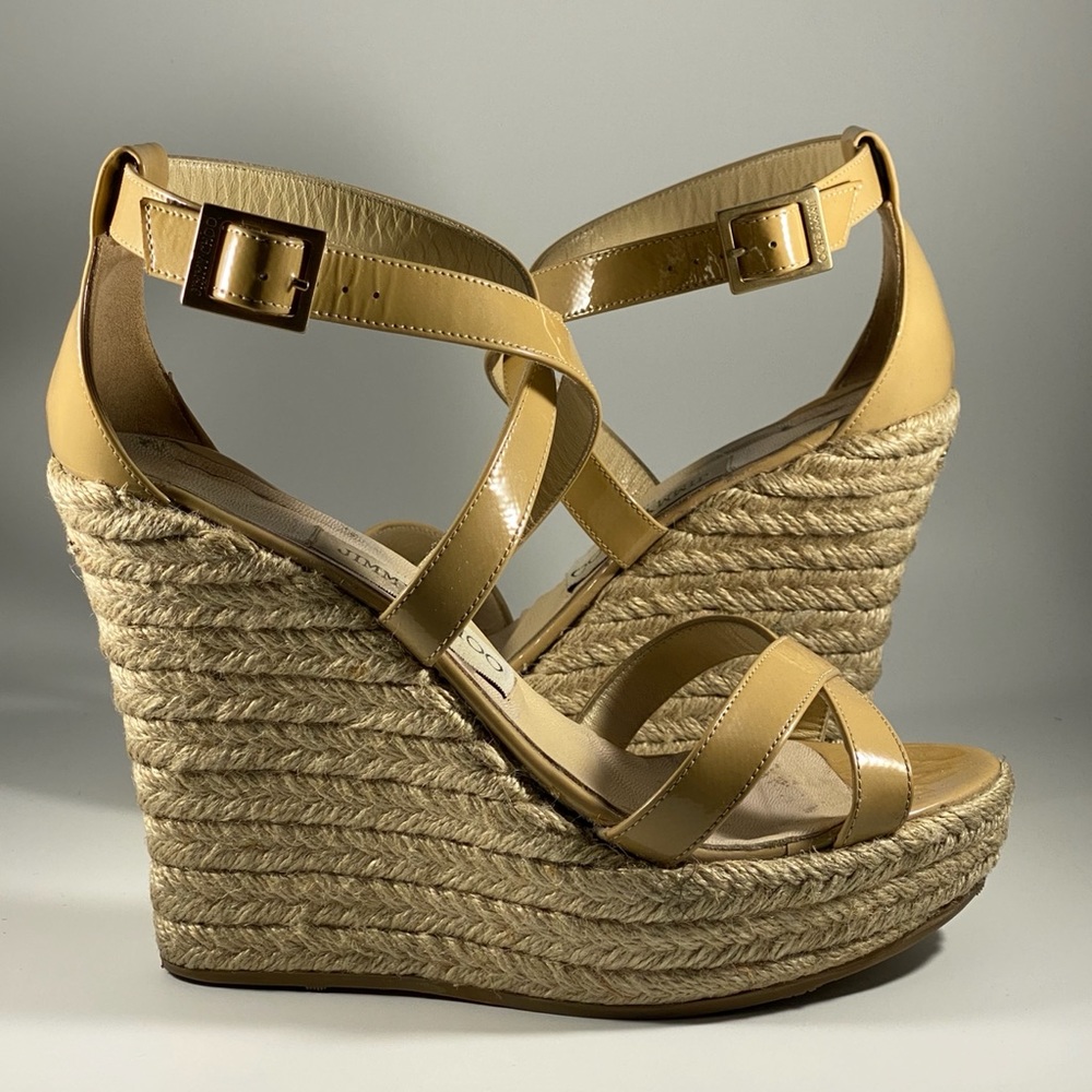 Jimmy Choo Porto Wedge 100mm